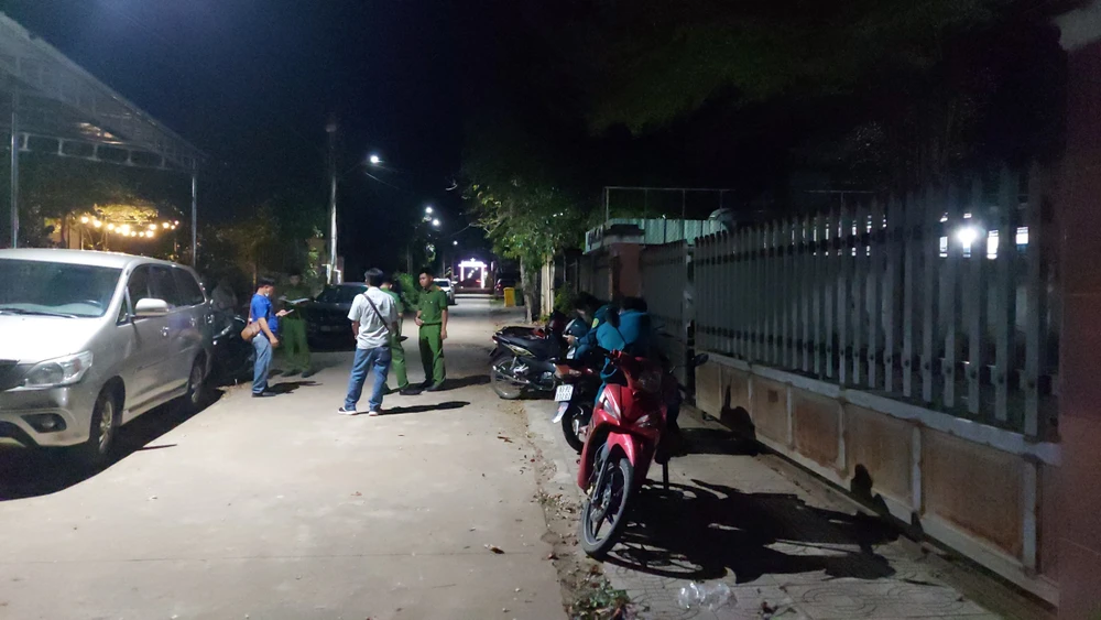 Hiện trường xảy ra vụ việc. Ảnh: CTV