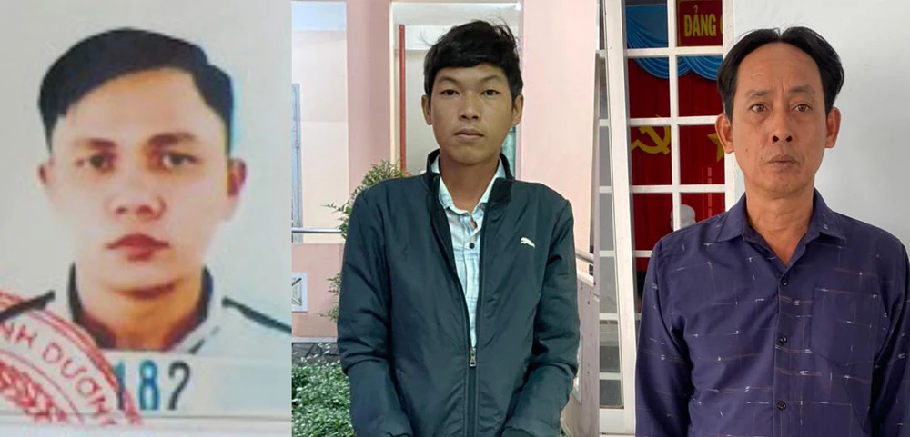 Ba người bỏ trốn, không chấp hành án bị bắt. Ảnh: CACC
