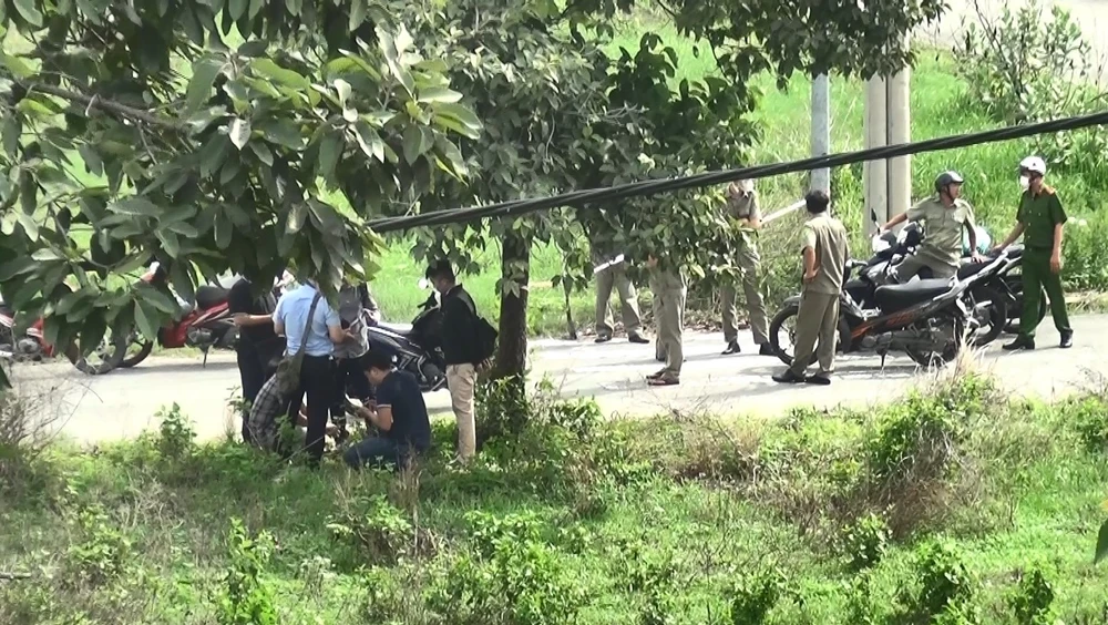 Lực lượng công an đang dốc toàn lực để điều tra vụ việc. Ảnh: LÊ ÁNH