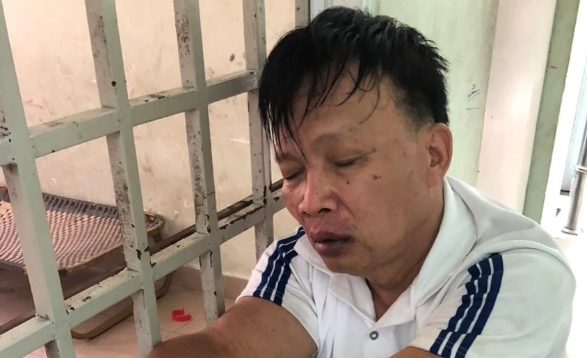 Hiếu bị bắt sau vài giờ gây án. Ảnh: CACC Hiếu bị bắt sau vài giờ gây án. Ảnh: CACC