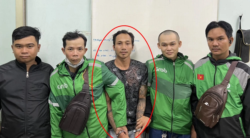 Mặc dù thay tên đổi họ nhưng Bảo vẫn bị lực lượng công an bắt giữ. Ảnh: CACC