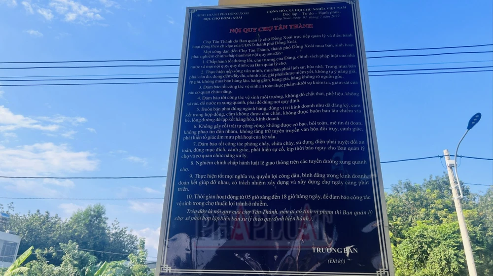 Chợ Tân Thành xây dựng hết 6 tỉ đồng nhưng lại bỏ hoang