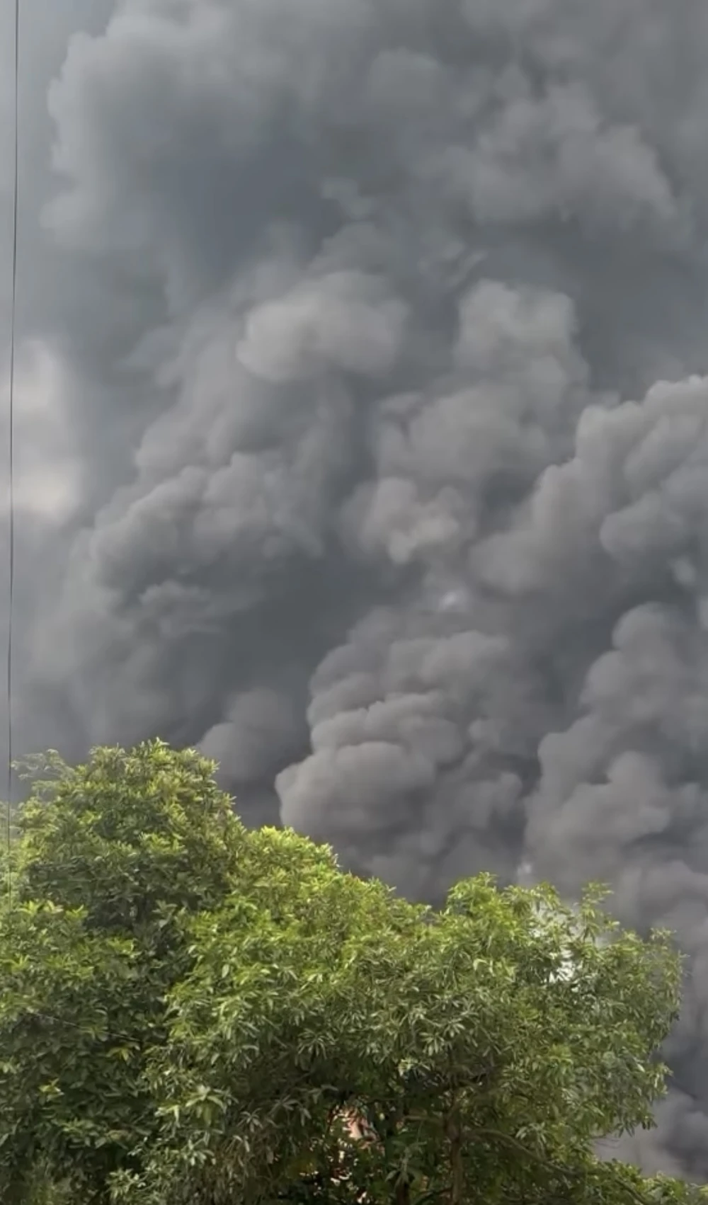 Cháy một công ty ở phường Tân Khánh