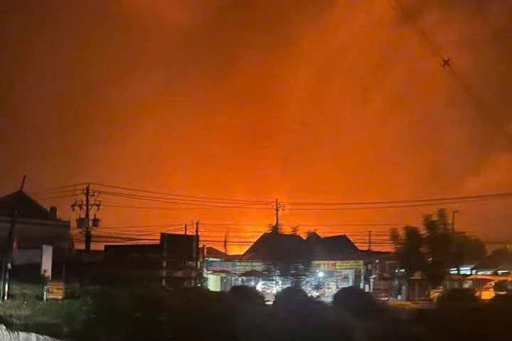 Cháy công ty phường tân hiệp