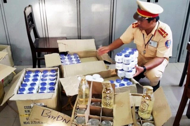 Số mỹ phẩm lậu bị