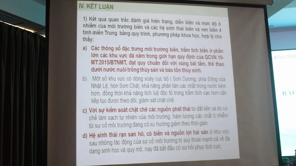  Kết luận của nhóm chuyên gia GS Nhuân