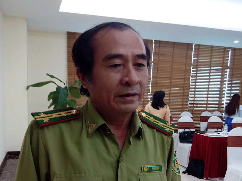 Ông Phan Tuấn, Chi cục trưởng Chi cục kiểm lâm Quảng Nam cho biết, kiểm lâm sẽ rút để biên phòng quản lý luôn rừng vùng biên. Ảnh: LÊ PHI.