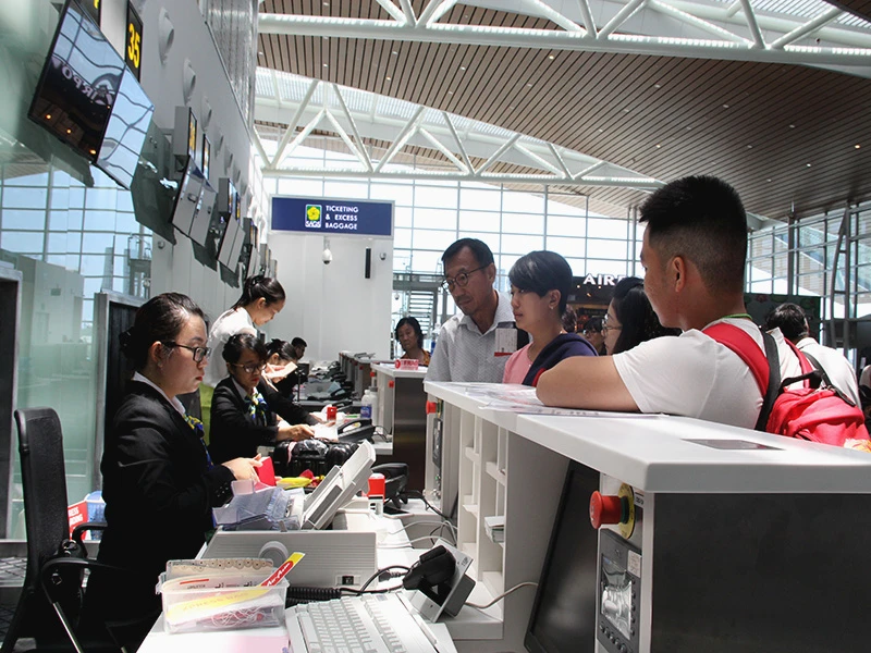 Cận cảnh nhà ga sân bay Đà Nẵng trước giờ khánh thành ảnh 9