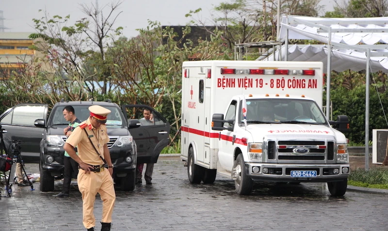 Kiểm soát an ninh đặc biệt ở hội nghị doanh nhân VN ảnh 13