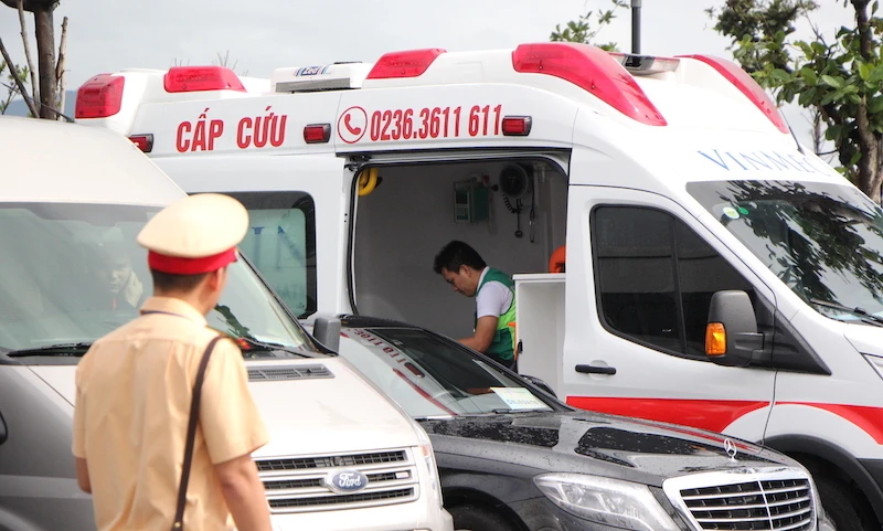 Kiểm soát an ninh đặc biệt ở hội nghị doanh nhân VN ảnh 14