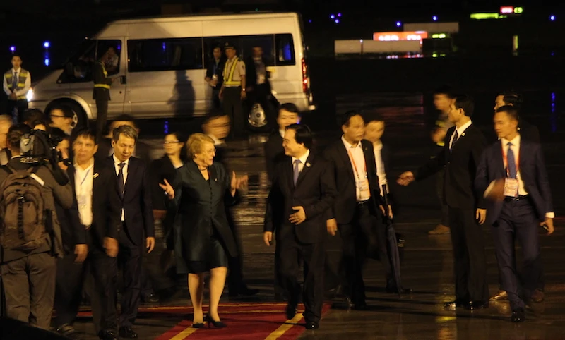 Nữ tổng thống Chile tới Đà Nẵng dự APEC 2017 ảnh 5