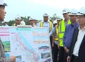 Phó thủ tướng kiểm tra cao tốc Đà Nẵng-Quảng Ngãi