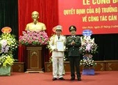 Bộ Công an bổ nhiệm 2 giám đốc công an tỉnh