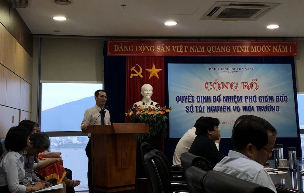 Thư ký Chủ tịch Đà Nẵng làm phó giám đốc Sở TN&MT ảnh 2