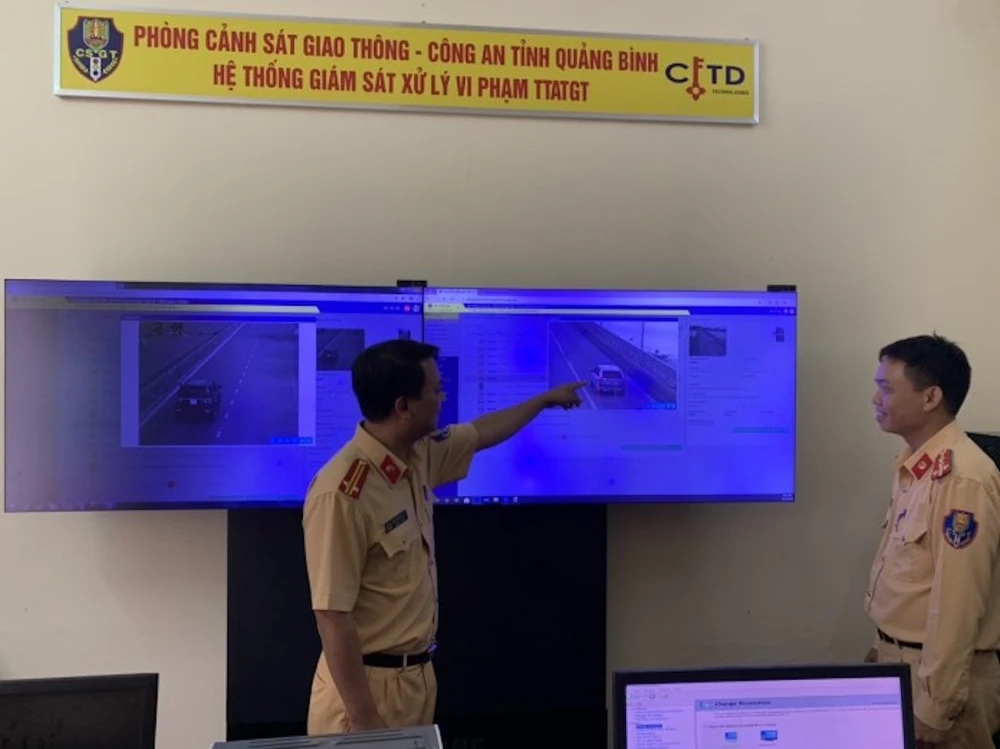 32 camera phạt nguội phủ kín Quốc lộ 1A đi qua Quảng Bình ảnh 1