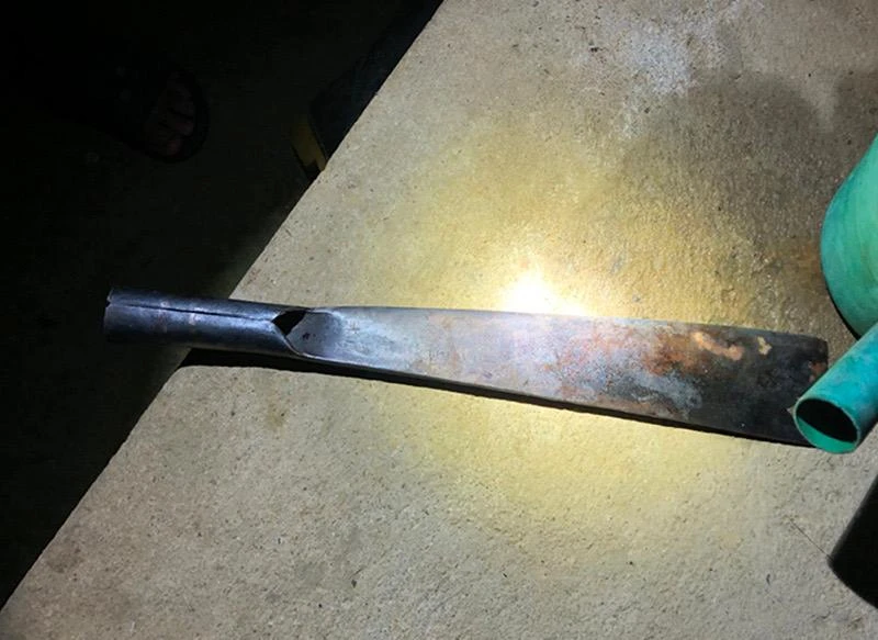 Con dao gây án. Ảnh: Người dân cung cấp.