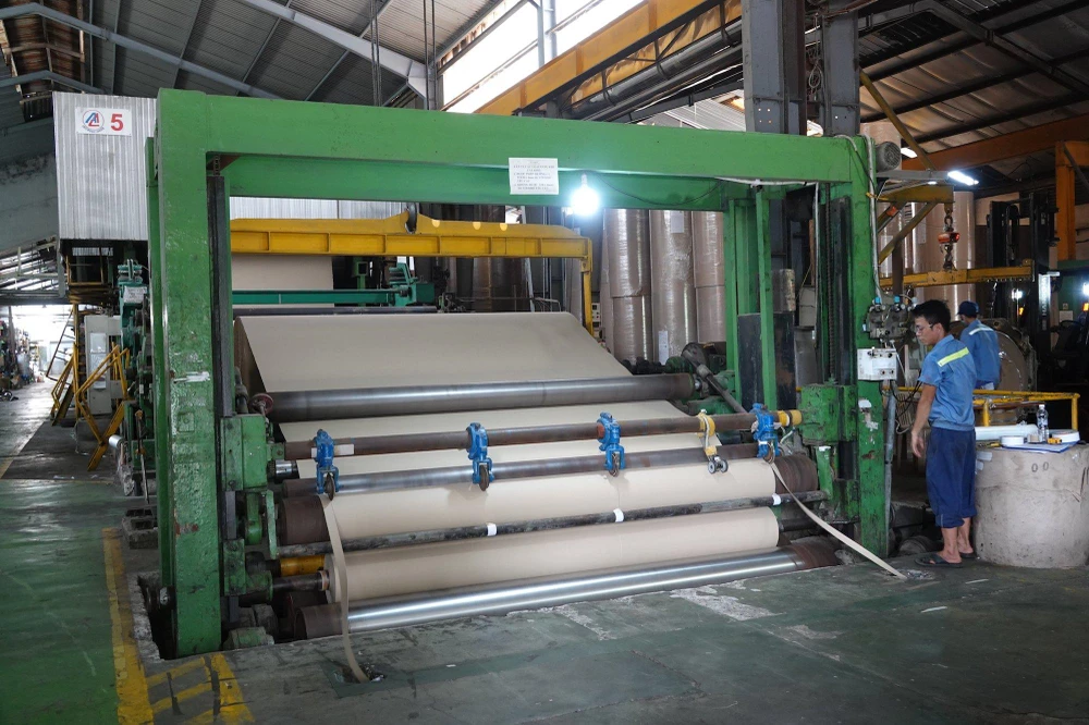 Người lao động làm việc tại một doanh nghiệp trong khu công nghiệp Đà Nẵng. Ảnh: MK