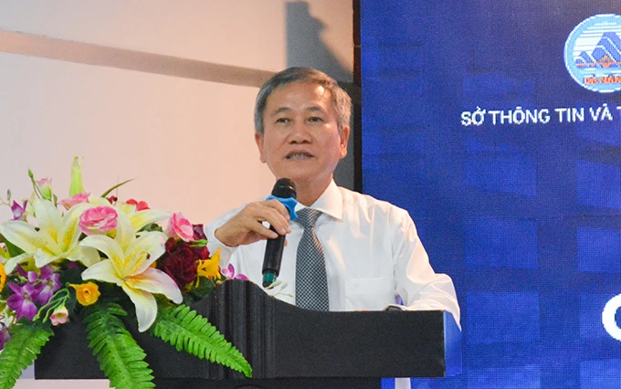 Ông Nguyễn Quang Thanh, Giám đốc Sở TT&amp;TT TP Đà Nẵng.