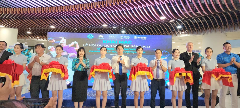 Lễ hội Du lịch Golf Đà Nẵng 2023 chính thức bắt đầu từ ngày 24-8. Ảnh: MT.