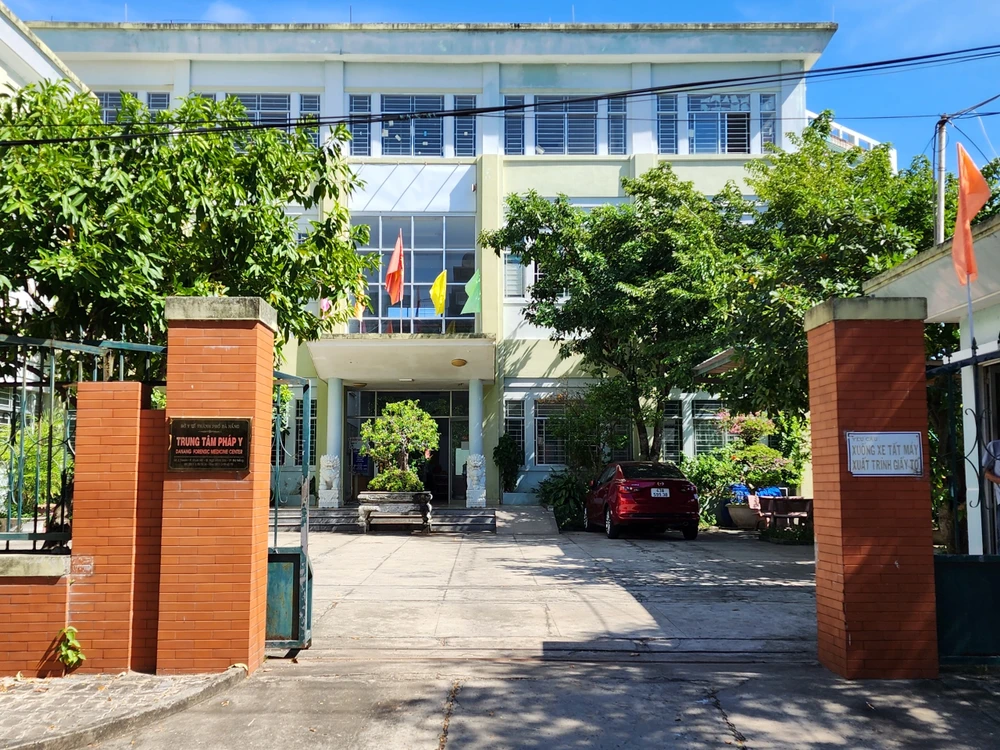 Trung tâm pháp y Đà Nẵng. Ảnh: MT.