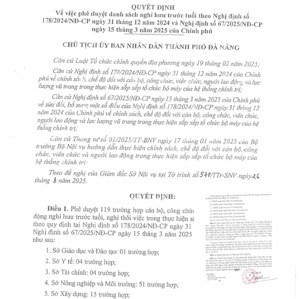 nghỉ hưu trước tuổi