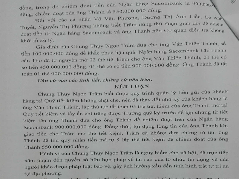 Nhân viên ngân hàng chiếm đoạt tiền tỉ từ... bạn thân của cha ảnh 2