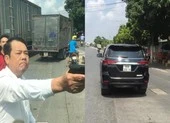 1 giám đốc chĩa súng dọa bắn vì mâu thuẫn giao thông