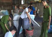 Bắt quả tang cơ sở sản xuất đồ chay sử dụng hàn the