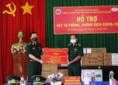 Hỗ trợ vật tư chống COVID-19 cho Bộ đội Biên phòng An Giang