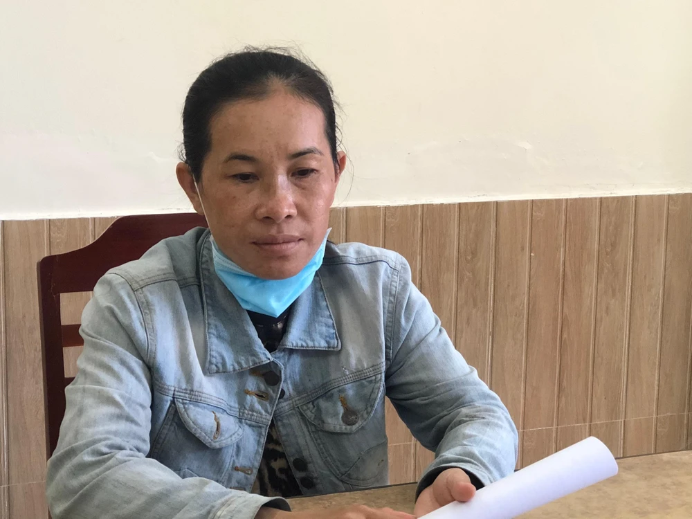 Bị can Bùi Thị Thúy Loan. Ảnh: CACC Bị can Bùi Thị Thúy Loan. Ảnh: CACC