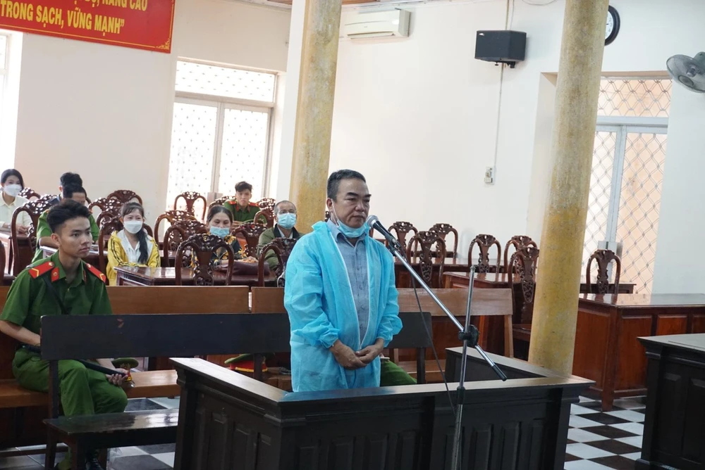 Bị cáo Trần Văn Sỉ. Ảnh: HD