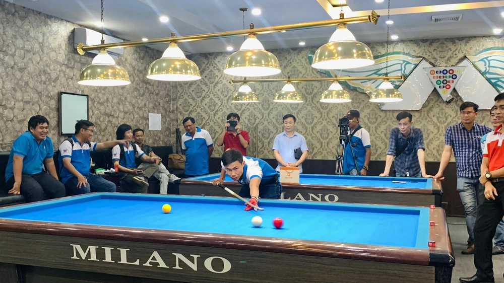 Hai cặp cơ thủ tranh tài ở vòng chung kết