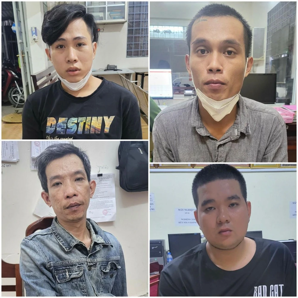 Nguyễn Thành Nhân, Danh Qui, Mai Thanh Út và Mai Trọng Tuệ.