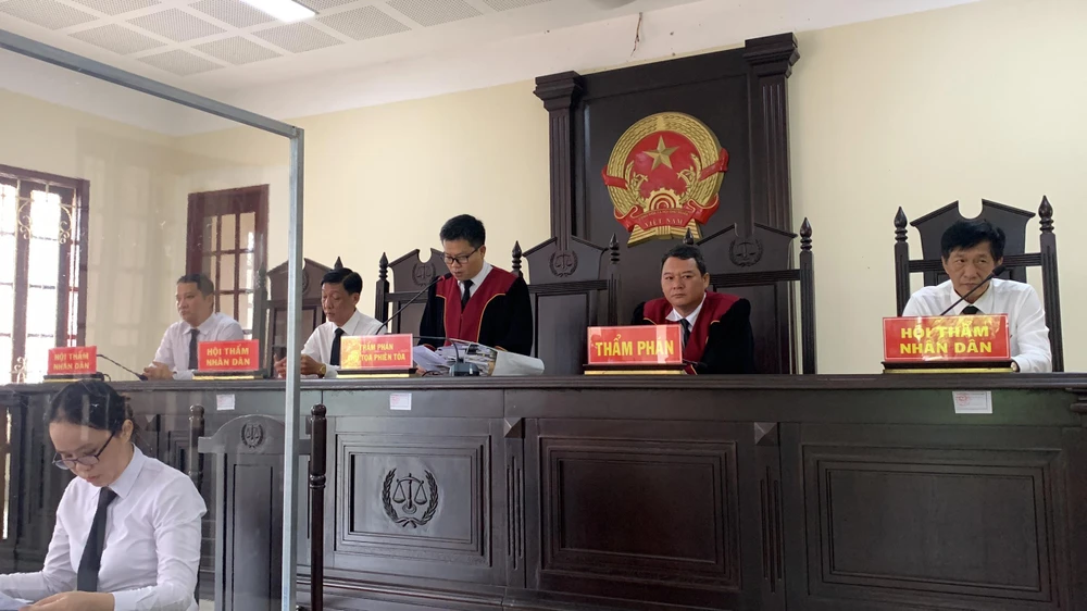 Tòa tuyên án. Ảnh: HD