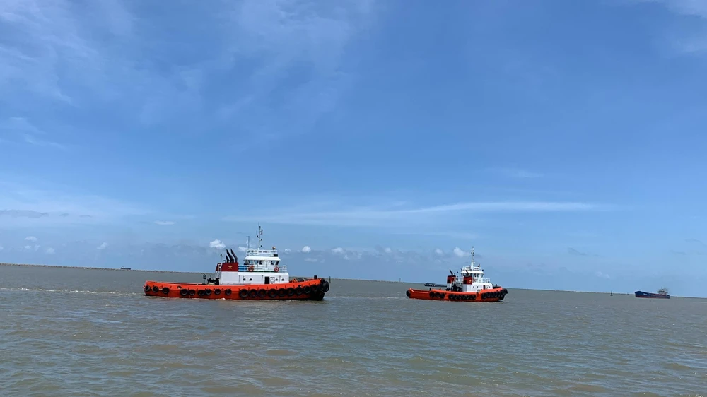 Khu vực bến cảng Trung tâm Điện lực Duyên Hải. Ảnh: HD