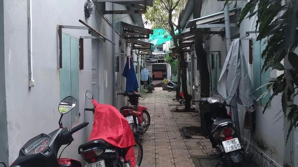 Một khu nhà trọ trên địa bàn quận Ninh Kiều, TP Cần Thơ. Ảnh: HD