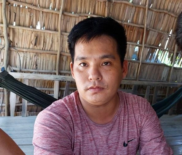 Nghi can Lê Văn Hiếu. Ảnh: CACC