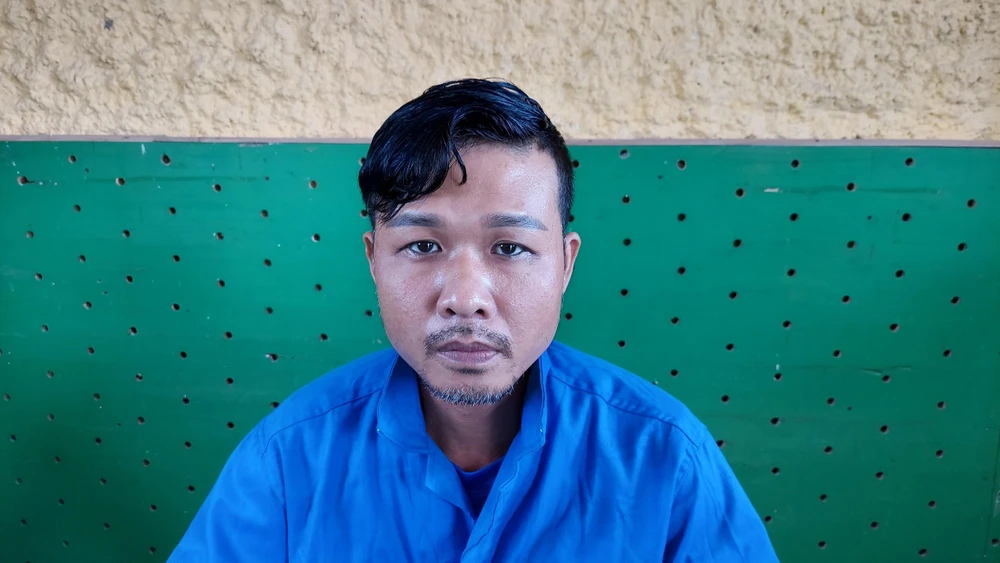 Bị can Nguyễn Hữu Nghĩa. Ảnh:CACC