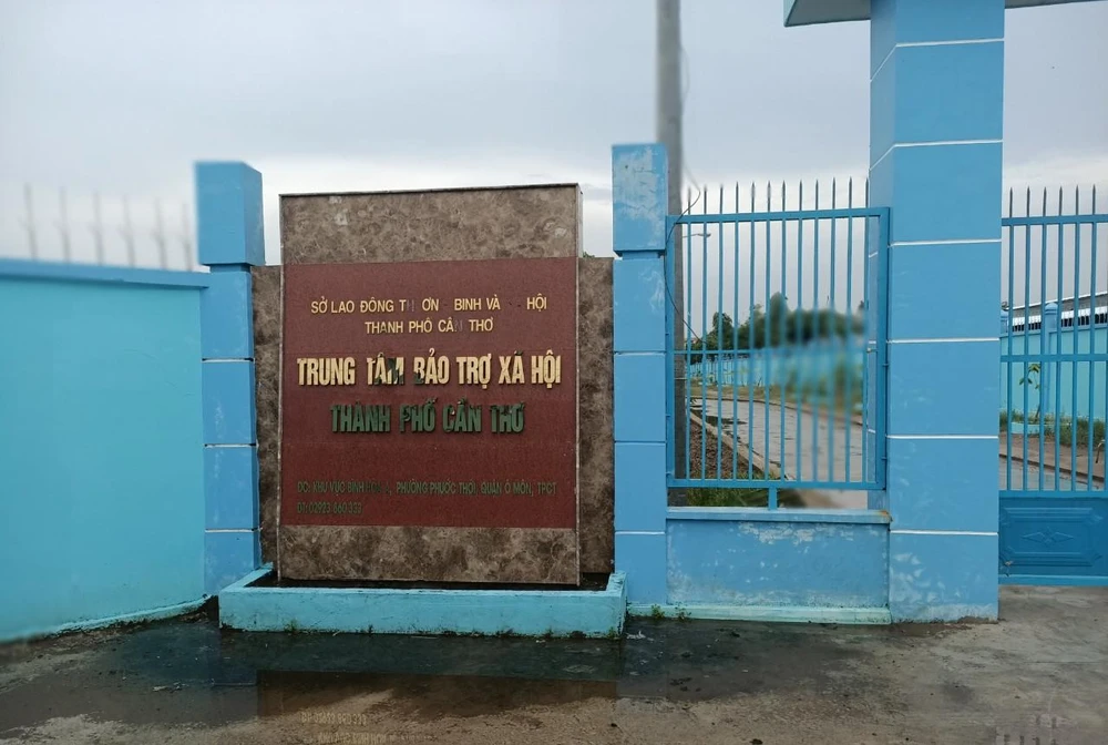 Trung tâm Bảo trợ xã hội thành phố Cần Thơ vừa được nâng cấp mở rộng. Ảnh: HD