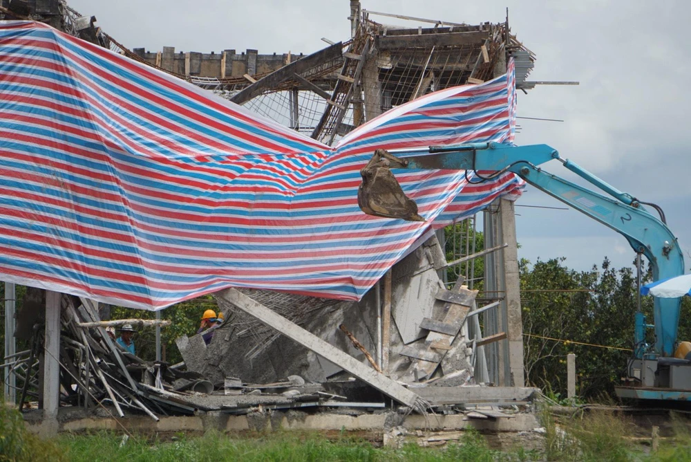 Hiện trường vụ tai nạn. Ảnh: HD Hiện trường vụ tai nạn. Ảnh: HD