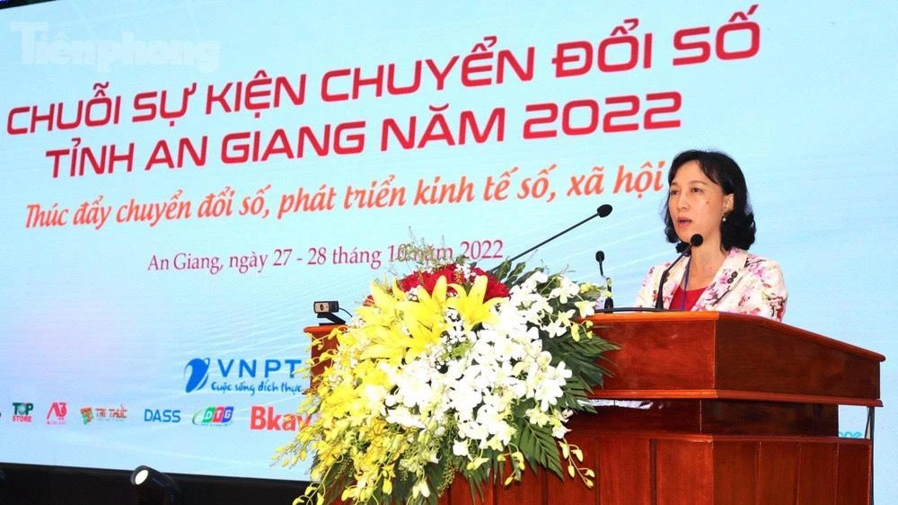 Bà Nguyễn Thị Minh Thúy - Phó Chủ tịch UBND tỉnh An Giang