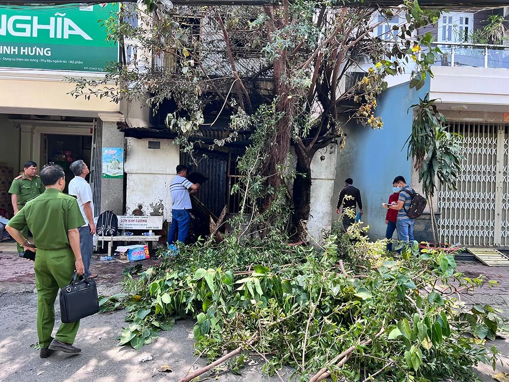 Căn nhà xảy ra vụ việc