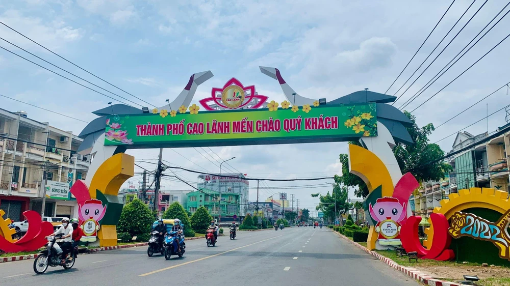 Thành phố Cao Lãnh vừa được UNESCO công nhận là thành phố học tập toàn cầu. Ảnh: HD