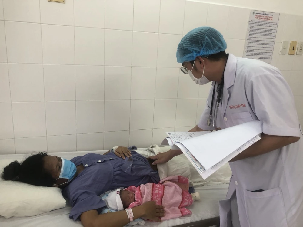 Hiện cả mẹ và bé đều ổn định và chuẩn bị xuất viện. Ảnh: BVCC