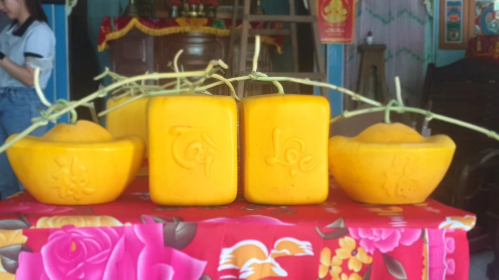 dưa hấu thỏi vàng