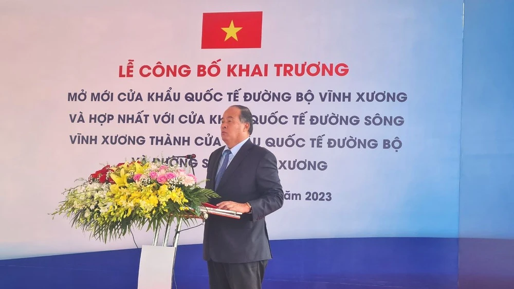 cửa khẩu vĩnh xương