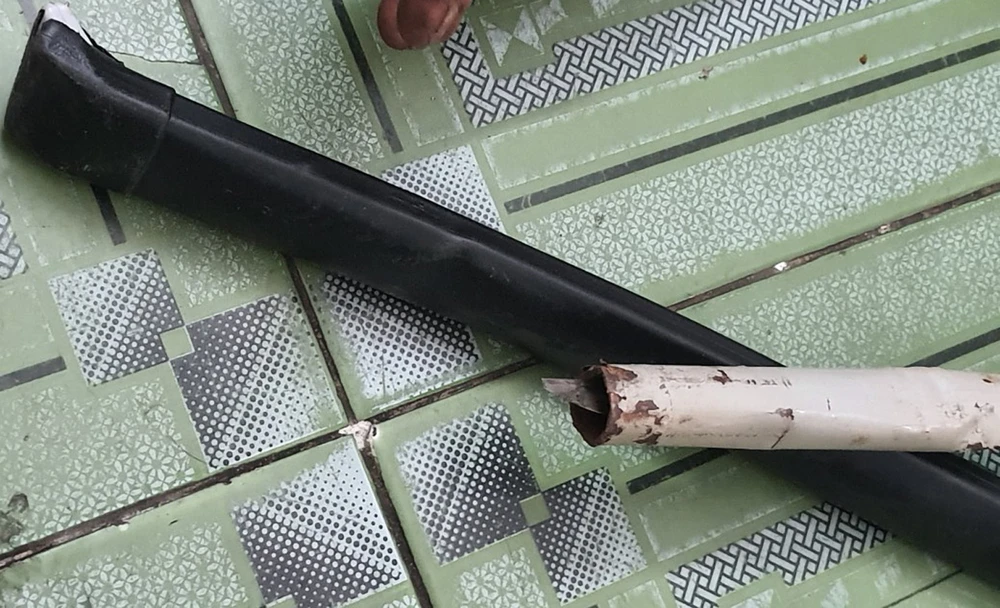 Hung khí mà Thiện dùng tấn công cha. Ảnh: CACC