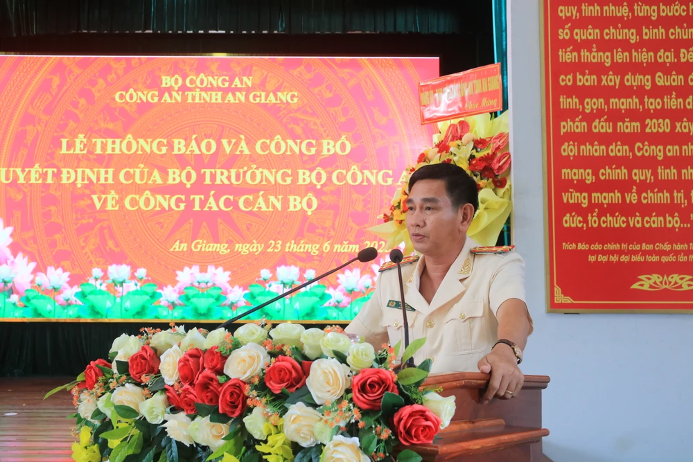 phó giám đốc công an an giang