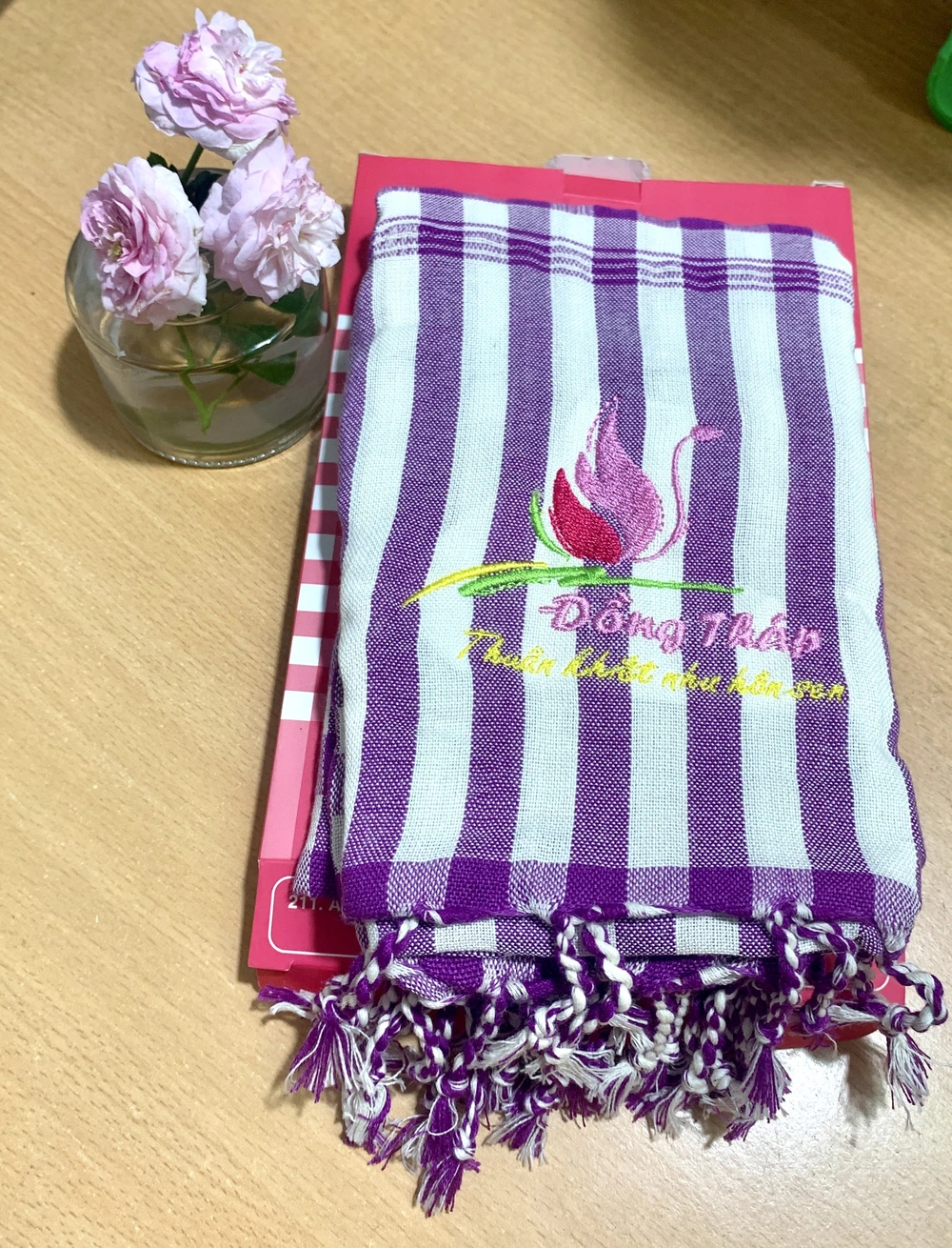 nghề dệt choàng đồng tháp