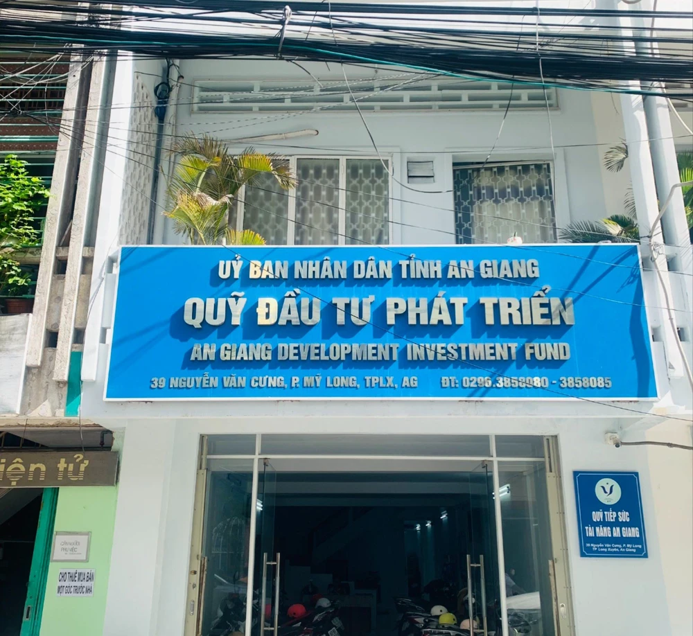 Kỷ luật giám đốc Quỹ Đầu tư phát triển tỉnh An Giang